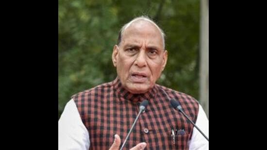 BJP has fielded defence minister Rajnath Singh from Lucknow (PTI File)