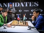 R Praggnanandhaa (right) and Alireza Firouzja in action R Praggnanandhaa (right) and Alireza Firouzja in action