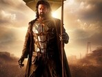 Prabhas in a still from Kalki 2898 AD Prabhas in a still from Kalki 2898 AD