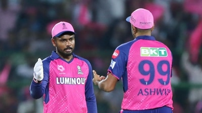 Rajasthan Royals' captain Sanju Samson and teammate Ravichandran Ashwin during the IPL 2024 (ANI) Rajasthan Royals' captain Sanju Samson and teammate Ravichandran Ashwin during the IPL 2024 (ANI)