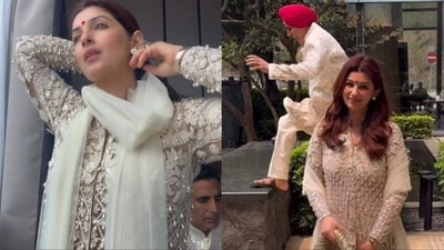 Twinkle Khanna shared a video with Akshay Kumar on Instagram. Twinkle Khanna shared a video with Akshay Kumar on Instagram.