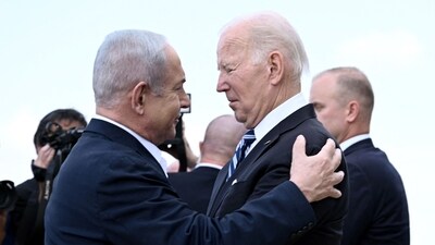 Joe Biden spoke by telephone with Prime Minister Netanyahu. The two leaders discussed the situation in Gaza (AFP) Joe Biden spoke by telephone with Prime Minister Netanyahu. The two leaders discussed the situation in Gaza (AFP)