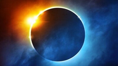 Solar Eclipse of 2024 predictions on April 8, 2024. (Twitter/OneLuckyGirl_28)