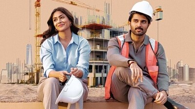 Family Star review: Mrunal Thakur and Vijay Deverakonda in a still from the film Family Star review: Mrunal Thakur and Vijay Deverakonda in a still from the film