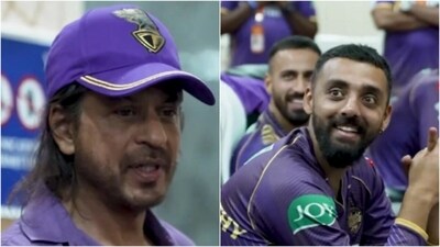 Shah Rukh Khan addresses KKR members on Wednesday (KKR/X) Shah Rukh Khan addresses KKR members on Wednesday (KKR/X)