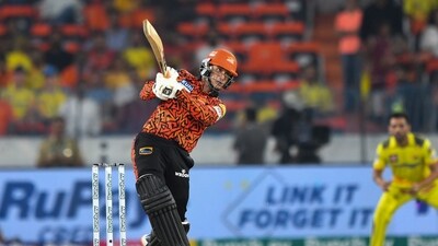 Hyderabad: Sunrisers Hyderabad's Abhishek Sharma plays a shot during the Indian Premier League (IPL) 2024 T20 cricket match between Sunrisers Hyderabad and Chennai Super Kings (PTI) Hyderabad: Sunrisers Hyderabad's Abhishek Sharma plays a shot during the Indian Premier League (IPL) 2024 T20 cricket match between Sunrisers Hyderabad and Chennai Super Kings (PTI)