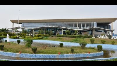 Prayagraj Airport (HT FIle Photo) Prayagraj Airport (HT FIle Photo)