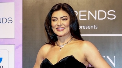 Sushmita Sen at an awards show in Mumbai. (File Photo) Sushmita Sen at an awards show in Mumbai. (File Photo)