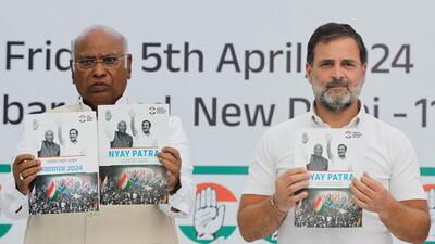 The Congress promised a nationwide socio-economic and caste census. (REUTERS) The Congress promised a nationwide socio-economic and caste census. (REUTERS)