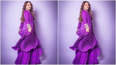 Her stunning attire is sourced from the collections of renowned clothing brand Anushka Khanna, while her impeccable styling was curated by esteemed celebrity fashion stylist Sanam Ratansi. (Instagram/@aslisona) Her stunning attire is sourced from the collections of renowned clothing brand Anushka Khanna, while her impeccable styling was curated by esteemed celebrity fashion stylist Sanam Ratansi. (Instagram/@aslisona)