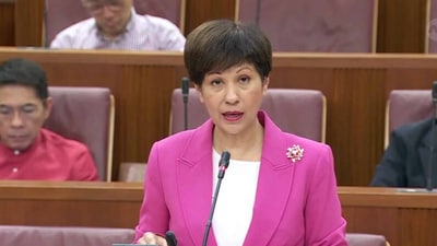 Singaporean minister Indranee Rajah Singaporean minister Indranee Rajah