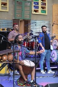 Boombay Djembe Folas at the festival