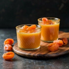 Qamar Al-Deen, the Middle Eastern drink, is made of dried apricots (Shutterstock) Qamar Al-Deen, the Middle Eastern drink, is made of dried apricots (Shutterstock)