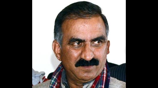 Chief minister Sukhvinder Singh Sukhu said Leader of Opposition Jairam Thakur’s hunger for power has increased. (HT File)