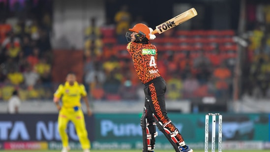 Abhishek Sharma faced just 12 balls but he practically sealed victory for Sunrisers Hyderabad as they beat Chennai Super Kings by six wickets at home. Chasing a target of 166 on a tricky pitch, Abhishek smashed 37 runs in 12 balls opening the innings with Travis Head, thus putting SRH in the driver's seat in the first three overs itself.&nbsp;(PTI)