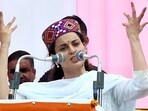 Kangana Ranaut, a Bollywood actor, is making her electoral debut as the BJP candidate from the Mandi Lok Sabha constituency. Kangana Ranaut, a Bollywood actor, is making her electoral debut as the BJP candidate from the Mandi Lok Sabha constituency.