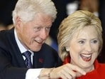 Former US State Secretary Hillary Clinton and her husband Bill became a target of Pro-Palestine protestors in New York City. Former US State Secretary Hillary Clinton and her husband Bill became a target of Pro-Palestine protestors in New York City.