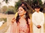 Members of Hindu College's dramsoc, Ibdita, created a short film depicting a swayamvar as the theme announcement for their fest.