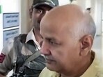 AAP leader and former Delhi Dy CM Manish Sisodia arrives at Rouse Avenue Court for a hearing in the Delhi Excise Policy Case, in New Delhi on Saturday.
AAP leader and former Delhi Dy CM Manish Sisodia arrives at Rouse Avenue Court for a hearing in the Delhi Excise Policy Case, in New Delhi on Saturday.