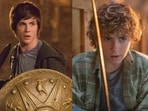 Logan Lerman as Percy Jackson in Percy Jackson & the Olympians: The Lightning Thief (2010) and Logan Lerman as  Percy Jackson in Percy Jackson and the Olympians Season 1 (2023-24).