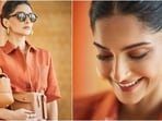 Sonam Kapoor attended the opening of the Tod's store in Mumbai recently. The actor shared pictures from the event on Instagram. The post also featured photos of the actor's elegant look for the event. She wore a burnt orange-coloured midi dress, serving a perfect sartorial pick for the summer. Check out Sonam's photos below and steal ideas for your summer wardrobe.&nbsp;
