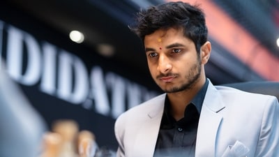 India’s Vidit Gujrathi in action (FIDE) India’s Vidit Gujrathi in action (FIDE)