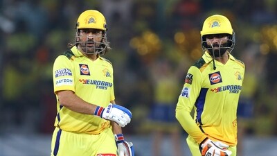 Chennai Super Kings' Ravindra Jadeja and MS Dhoni (ANI) Chennai Super Kings' Ravindra Jadeja and MS Dhoni (ANI)