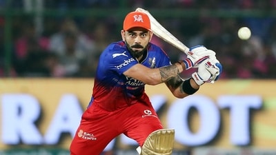 Royal Challengers Bengaluru's Virat Kohli plays a shot during the match against Rajasthan Royals (ANI ) Royal Challengers Bengaluru's Virat Kohli plays a shot during the match against Rajasthan Royals (ANI )