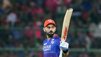 Royal Challengers Bengaluru's Virat Kohli celebrates his century during the match against Rajasthan Royals in the Indian Premier League (IPL) 2024 (ANI ) Royal Challengers Bengaluru's Virat Kohli celebrates his century during the match against Rajasthan Royals in the Indian Premier League (IPL) 2024 (ANI )