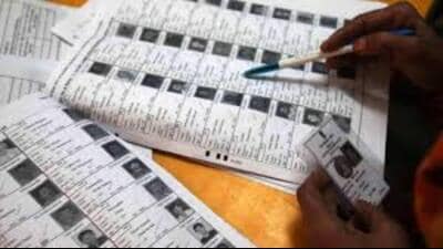 Booth level officers (BLOs) are tasked with ensuring 100% distribution of voter information slips. (For Representation) Booth level officers (BLOs) are tasked with ensuring 100% distribution of voter information slips. (For Representation)