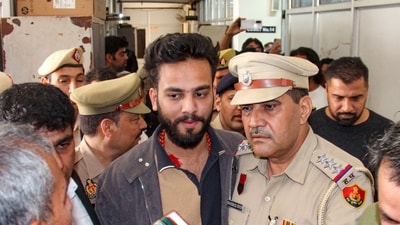 Noida Police filed a 1,200-page chargesheet against Big Boss OTT winner Elvish Yadav and seven others in connection with the snake venom case (PTI) Noida Police filed a 1,200-page chargesheet against Big Boss OTT winner Elvish Yadav and seven others in connection with the snake venom case (PTI)
