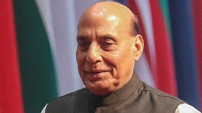Defence minister Rajnath Singh. (REUTERS file)