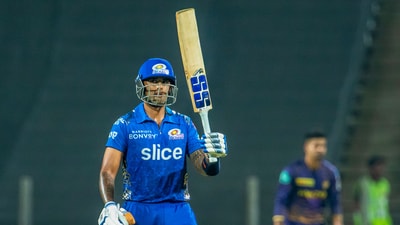 File photo of Suryakumar Yadav of Mumbai Indians (PTI) File photo of Suryakumar Yadav of Mumbai Indians (PTI)