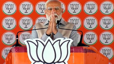 After headlining the meeting at Saharanpur, PM Narendra Modi will leave for Ajmer in neighbouring Rajasthan where he is scheduled to address a public meeting. (PTI) After headlining the meeting at Saharanpur, PM Narendra Modi will leave for Ajmer in neighbouring Rajasthan where he is scheduled to address a public meeting. (PTI)
