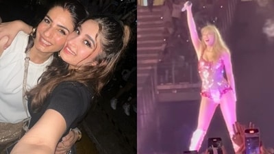 Raveena Tandon and Rasha Thadani attended Taylor Swift's The Eras Tour in Singapore Raveena Tandon and Rasha Thadani attended Taylor Swift's The Eras Tour in Singapore