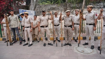 The Delhi police filed an FIR in the case on April 2. (ANI) The Delhi police filed an FIR in the case on April 2. (ANI)