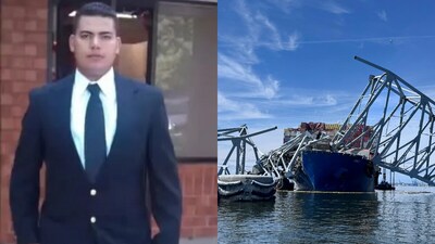 Body of Maynor Yasir Suazo-Sandoval found in Key Bridge wreckage (AP/AFP) Body of Maynor Yasir Suazo-Sandoval found in Key Bridge wreckage (AP/AFP)
