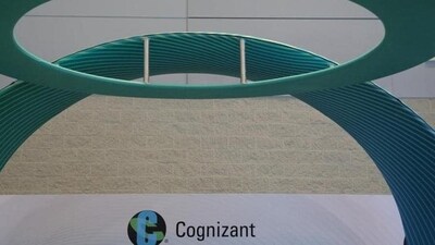 The Cognizant logo is seen at the SIBOS banking and financial conference in Toronto, Ontario. (REUTERS) The Cognizant logo is seen at the SIBOS banking and financial conference in Toronto, Ontario. (REUTERS)