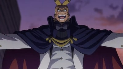 Kenta Miyake, the voice behind All Might, will also take on the role of the My Hero Academia The Movie: You're Next villain - Dark Might. (TOHO animation) Kenta Miyake, the voice behind All Might, will also take on the role of the My Hero Academia The Movie: You're Next villain - Dark Might. (TOHO animation)
