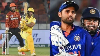 Shivam Dube scored 45 off 24 against SRH on Friday Shivam Dube scored 45 off 24 against SRH on Friday
