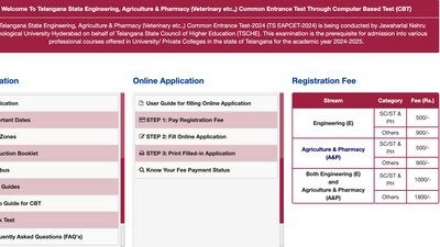 TS EAMCET 2024 registration ends today, link here