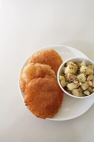 Rajgira Puri recipe (Pinterest)