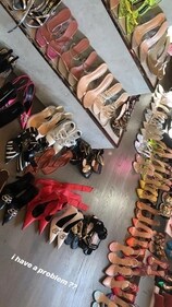 Kylie Jenner took to Instagram to share her shoe fetish (Instagram) Kylie Jenner took to Instagram to share her shoe fetish (Instagram)