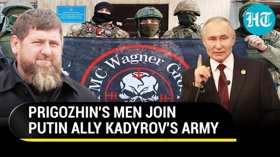 Chechen Warlord Kadyrov Welcomes Prigozhin's Men In Akhmat Special Forces