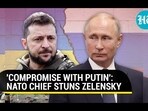 'COMPROMISE WITH PUTIN': NATO CHIEF STUNS ZELENSKY 'COMPROMISE WITH PUTIN': NATO CHIEF STUNS ZELENSKY