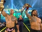 WWE Wrestlemania 40 Live Updates: The Rock and Roman Reigns emerged victorious on Day 1(Screengrab)
