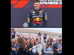 Max Verstappen took the lead in the race and stood at P1. 