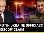 Pro-Russia Ukrainian Official's Claim Pro-Russia Ukrainian Official's Claim