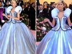 Zendaya's Cinderella moment on the Met Gala red carpet. Zendaya's Cinderella moment on the Met Gala red carpet.