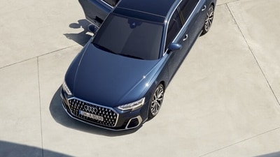 Apart from his new Bentley, Ranbir Kapoor owns an Audi A8 L. It features an extended interior with high seating comfort in the rear. It is reportedly priced in the range of <span class='webrupee'>₹</span>1.34 crore to <span class='webrupee'>₹</span>1.62 crore. (Pic: Audi) Apart from his new Bentley, Ranbir Kapoor owns an Audi A8 L. It features an extended interior with high seating comfort in the rear. It is reportedly priced in the range of <span class='webrupee'>₹</span>1.34 crore to <span class='webrupee'>₹</span>1.62 crore. (Pic: Audi)